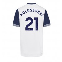 Maglia Calcio Tottenham Hotspur Dejan Kulusevski #21 Prima Divisa 2024-25 Manica Corta